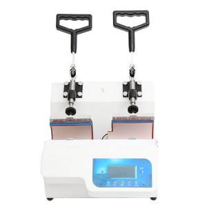 2 in 1 Double Station Mug Sublimation Heat Press Transfer Printing Machine